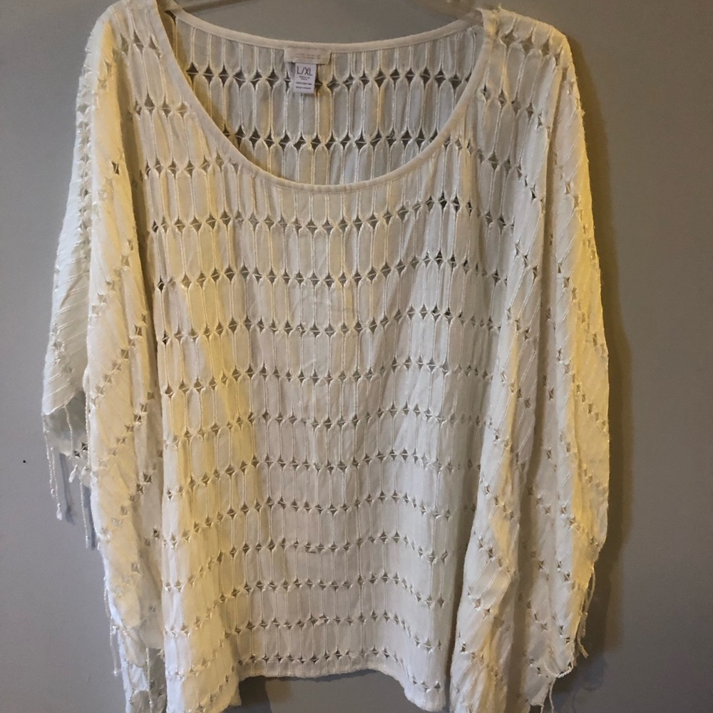 Chicos lightweight and airy poncho